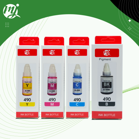 MJ INK Bottle (GI-490) BLACK &COLOR