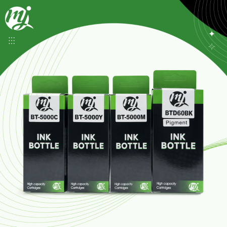MJ INK BOTTLE (BTD 60 /500) BLACK & COLOR